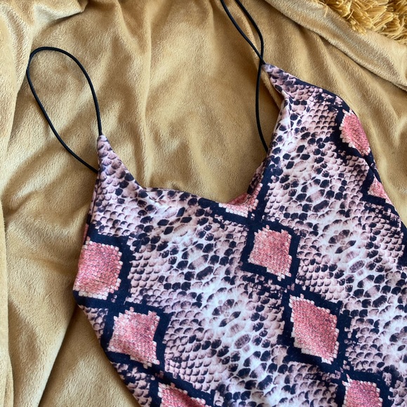 gaze Dresses & Skirts - NWOT Snakeskin print dress